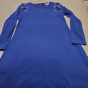 Michael Kors XS Blue shirt dress